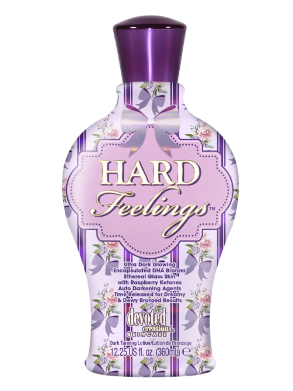 Devoted Creations Hard Feelings Ultra Dark DHA Bronzer Tanning Lotion 12.25 oz